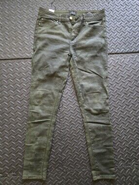 Joe's Jeans Olive Green Skinny Jeans